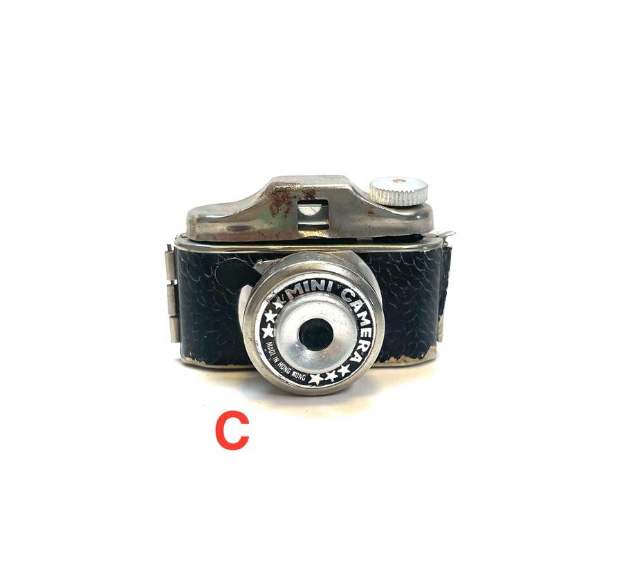 crystarヴィンテージ豆カメラ　ミニチュアフィルムカメラ Vintage Crystar Miniature Mini Novelty Spy Camera, With Box, Mini