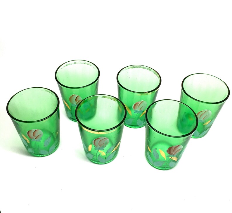 Victorian Era Tumblers Northwood Glass Tumblers Juice Etsy