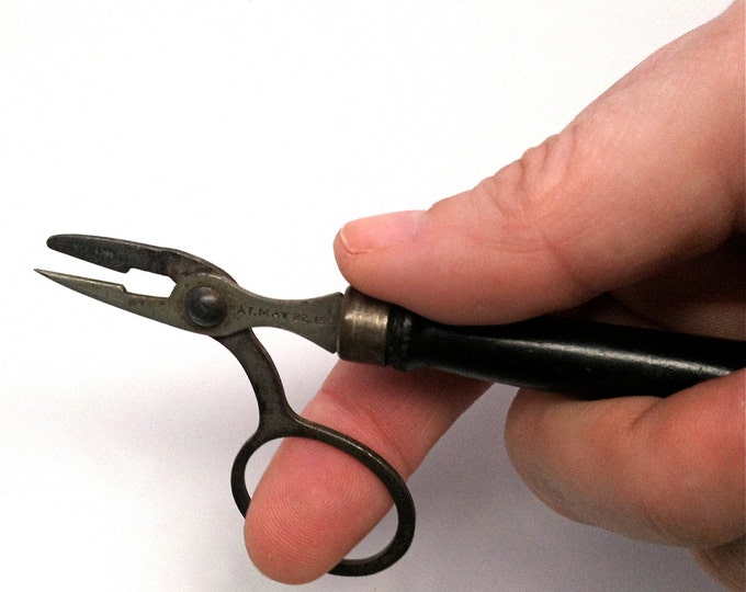 Antique Seam Ripper Sewing Notion Tool Patent C1900 Etsy