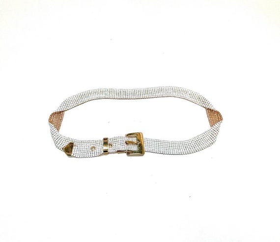 Whiting & Davis Mesh Belt Vtg. Gold mesh belt Whiting & Davis – Bliss Marketplace main image 3