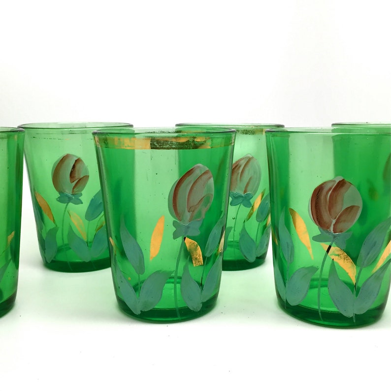 Victorian Era Tumblers Northwood Glass Tumblers Juice Etsy