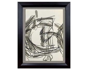 Jean-paul Riopelle – Original Lithograph (back Cover) – Derrière