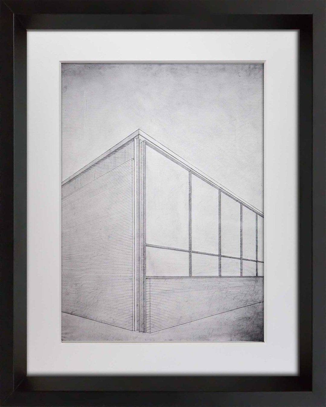 Mies Van Der Rohe 1886-1969 Limited Edition Lithograph Institute of ...