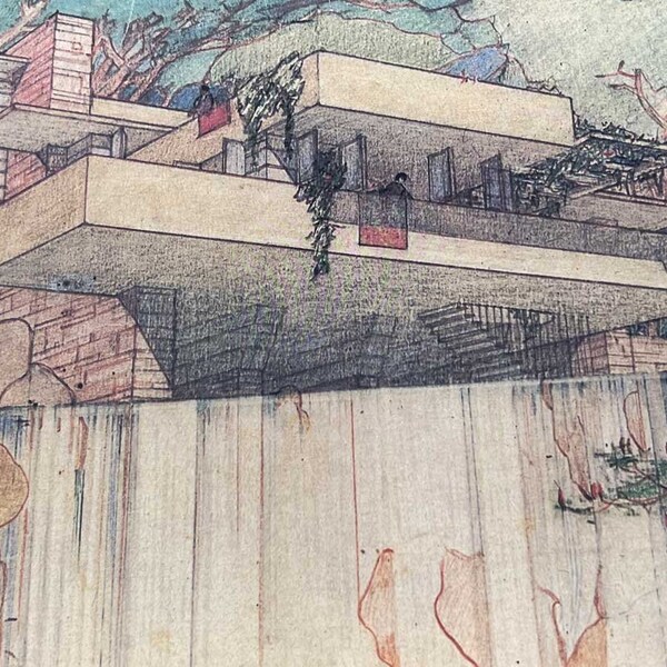 Frank Lloyd Wright Print - Etsy