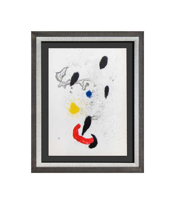 ジョアン・ミロ オリジナルリトグラフ、1963年 - Etsy 日本