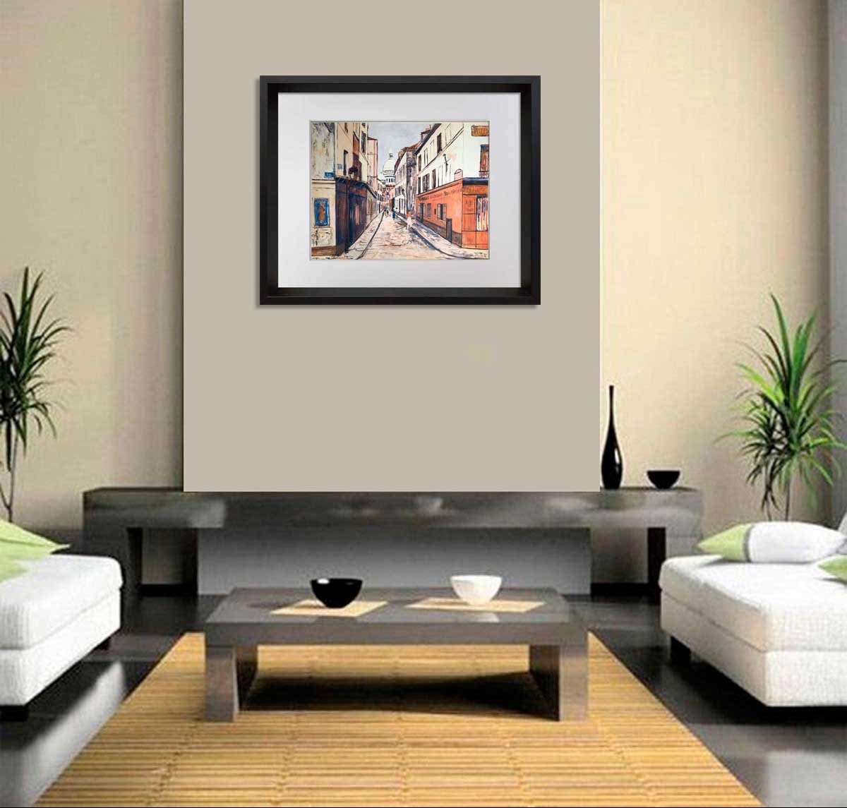 モーリス・ユトリロ（リトグラフ） 楽天市場】モーリス ユトリロ サクレクールへの道 (モーリスユトリロV