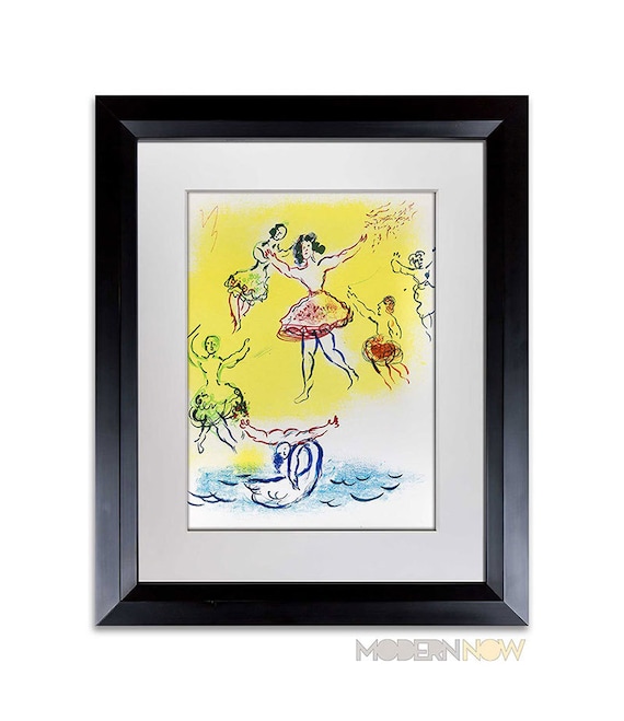 マルク・シャガール オリジナル リトグラフ「 パリオペラ座」 1965