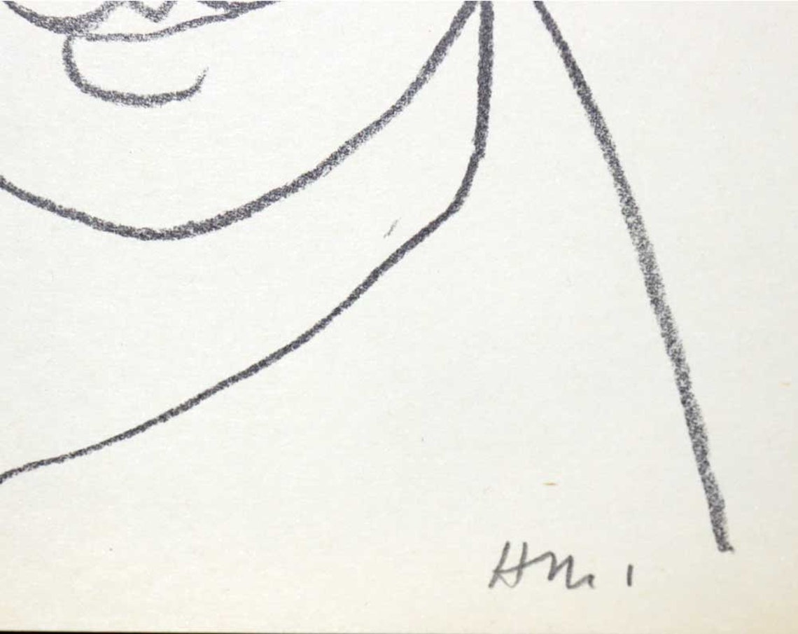 Henri MATISSE Lithograph Original SIGNED Limited Ed. 237 W/custom ...