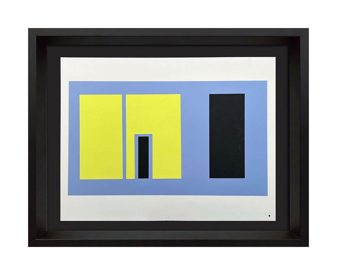 Josef Albers シルクスクリーン版画 Josef ALBERS Original SILKSCREEN [xviii-1a] Limited Edition | 1963