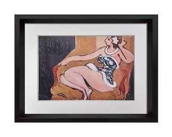 Henri Matisse Lithograph Danseuse Assise 1942 Limited Edition Framed Art