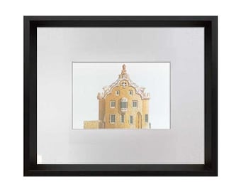 Antoni Gaudí Lithograph "Parc Güell.." Limited Edition