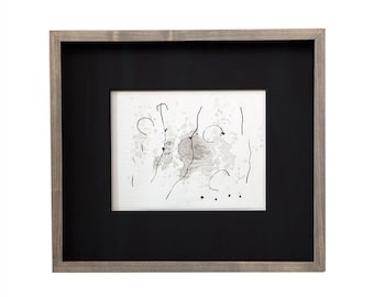 ジョアン・ミロ　Joan Miro　リトグラフ ジョアン・ミロ 限定版リトグラフ 1963年 カタログ番号 c82 額装済み