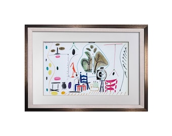 パブロ・ピカソ、コンポジション、1945年以降のピカソのリトグラフ