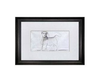 Pablo Picasso Guernica Minotaur Limited Edition Lithograph Custom Framed COA