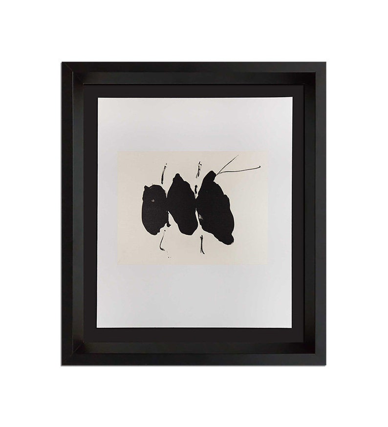 Robert MOTHERWELL 1915-1991 Lithograph Limited Edition ORIGINAL Lithograph Cat. Ref. b387.27 image 1