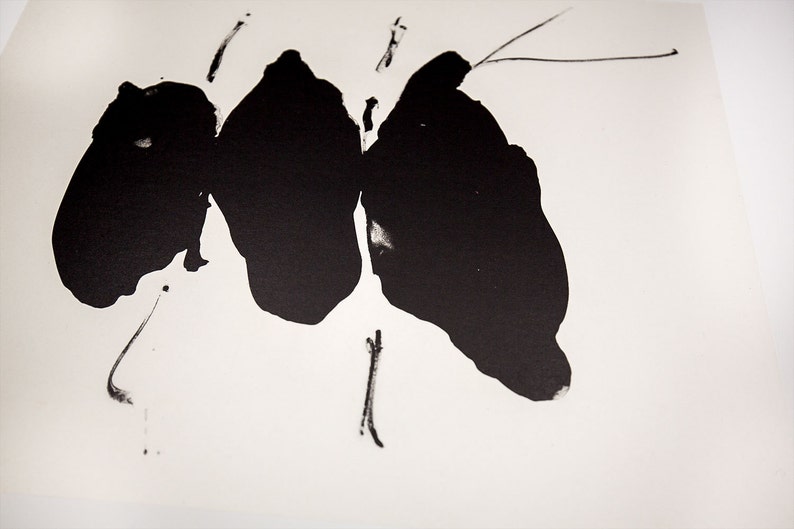 Robert MOTHERWELL 1915-1991 Lithograph Limited Edition ORIGINAL Lithograph Cat. Ref. b387.27 image 2