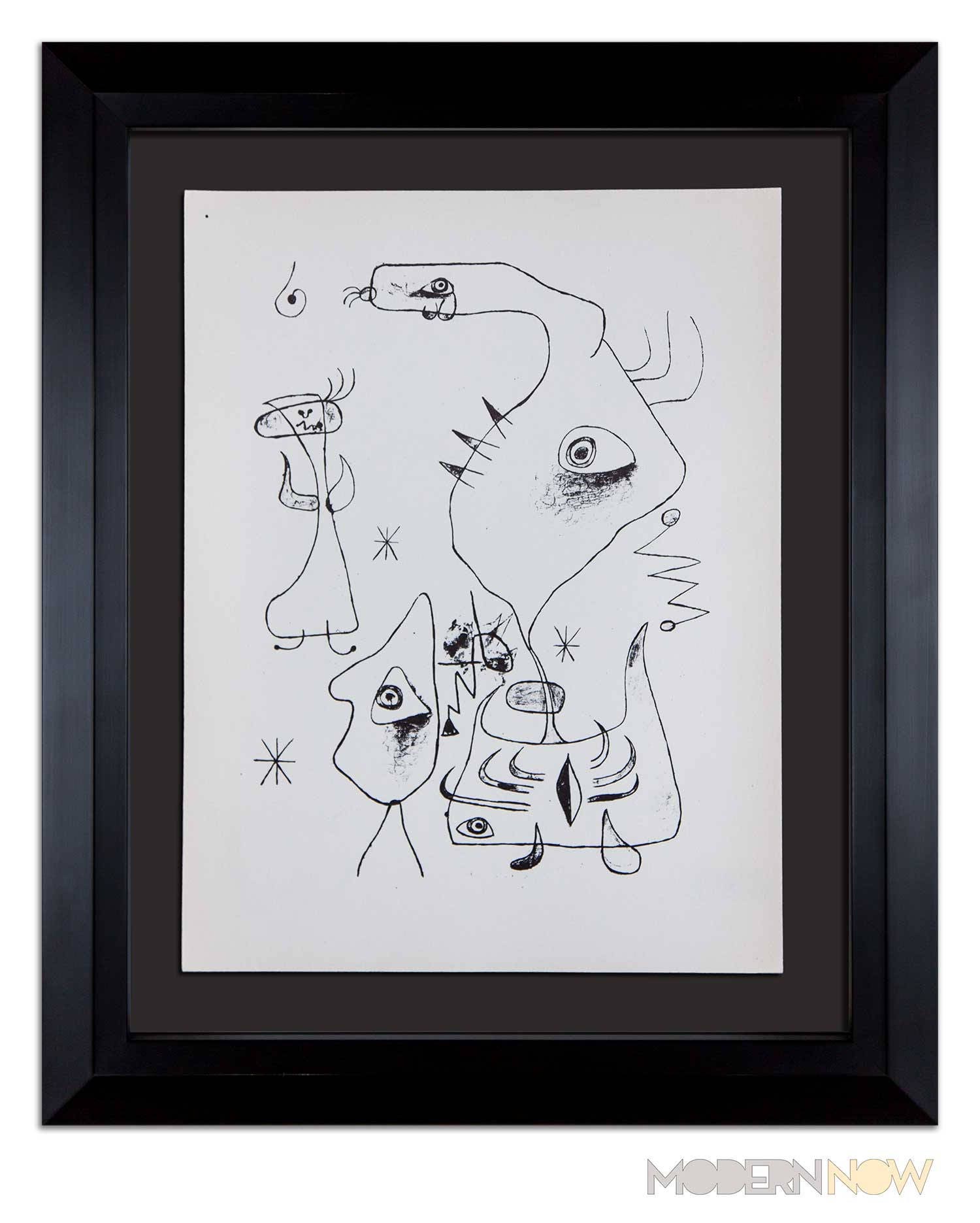 ジョアン ミロ(MIRO Joan)『リトグラフⅠ』よりPL,4 絵画買取