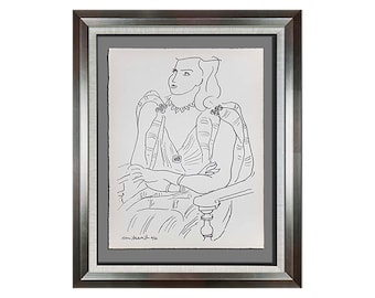 Henri Matisse (1869-1954) Limited Edition Lithographs | Sign | Original Lithograph | Annelies