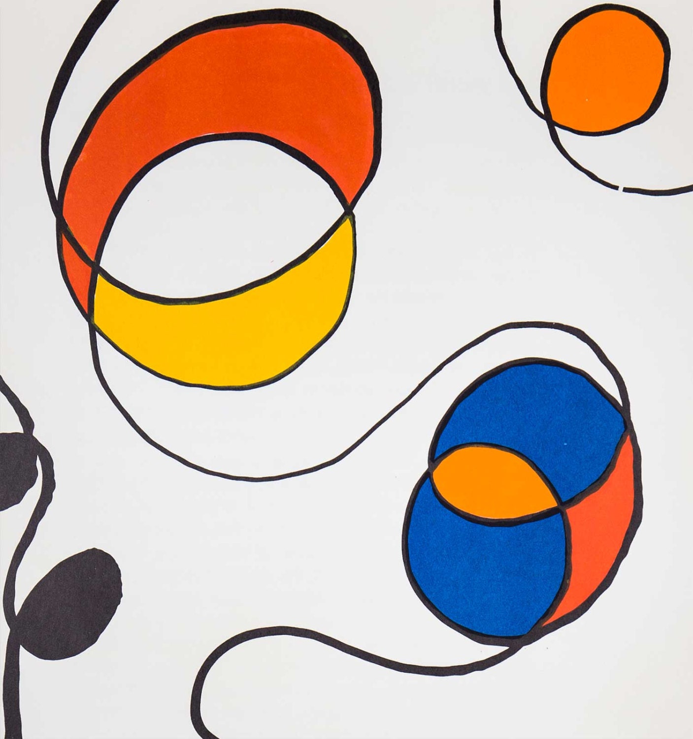 アレクサンダー・カルダー（1898-1976）オリジナル・リトグラフ、1968