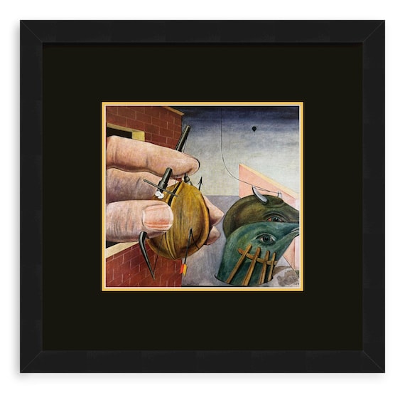 Max Ernst - Oedipus-rex - 1922 Framed Signed - Work or Home Modern