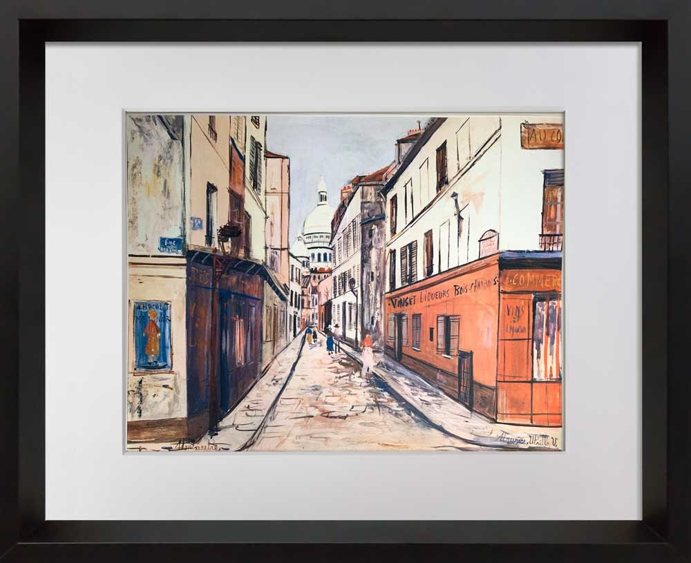 モーリス・ユトリロ（リトグラフ） 楽天市場】モーリス ユトリロ サクレクールへの道 (モーリスユトリロV