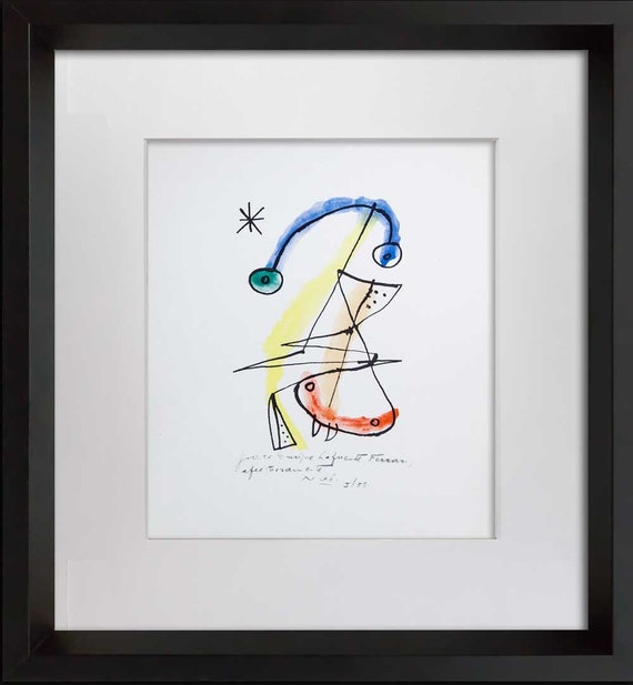 Joan MIRO Original Lithograph SIGNED Ltd. Edition 