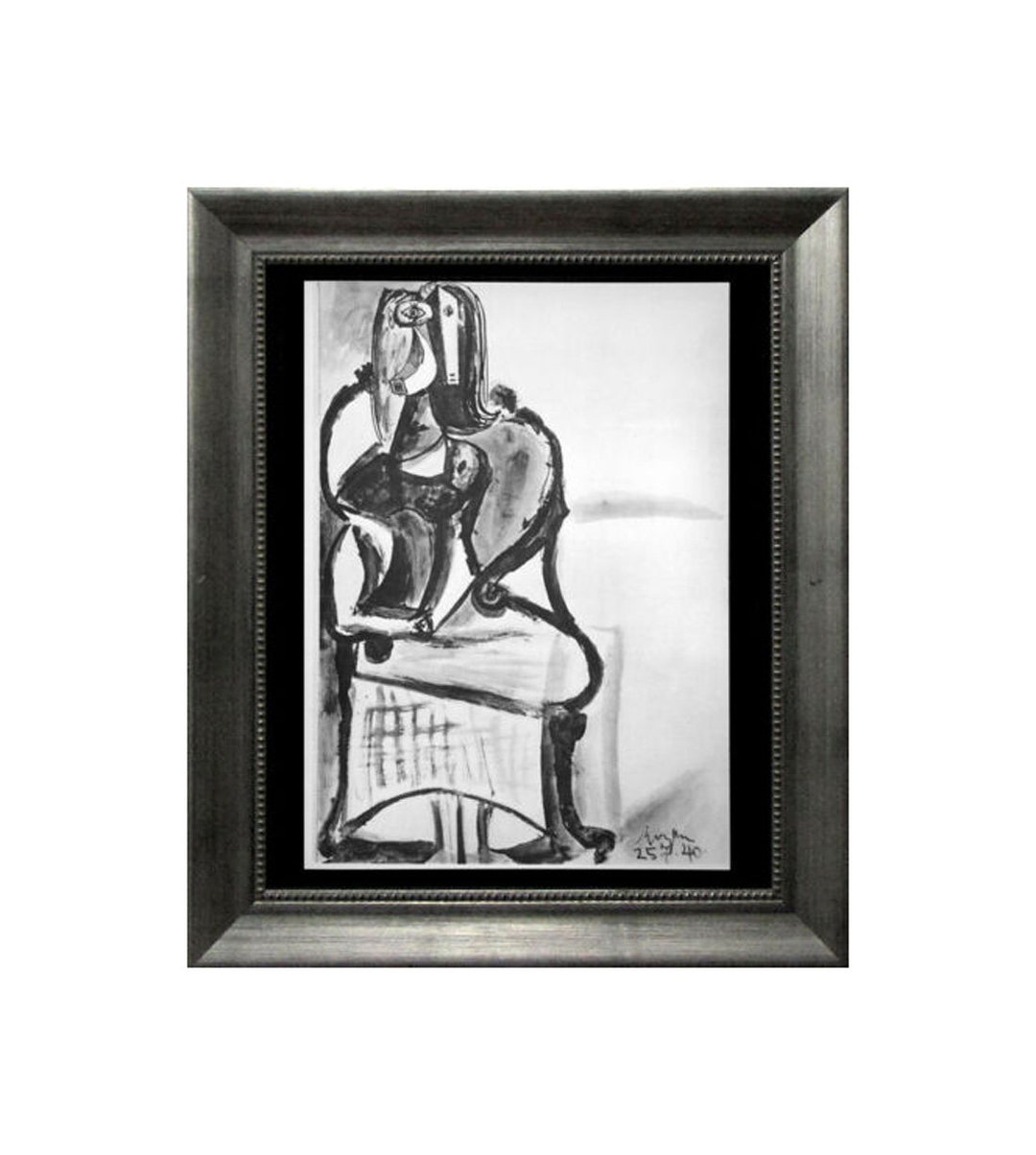 パブロ・ピカソ リトグラフ「25.7.40」 ジャスティフィケーション 限定