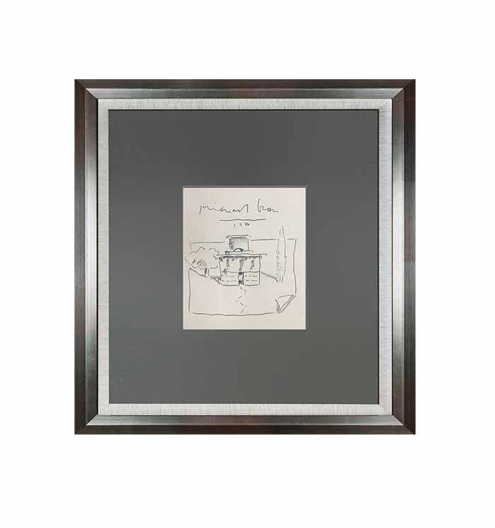 アート・デザイン・音楽 Michael Graves Michael Graves (American 1934-2015) Mixed Media, Bass Museum