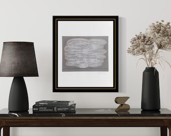 Lithographie originale signée Victor Vasarely, édition limitée 1972, cadre inclus