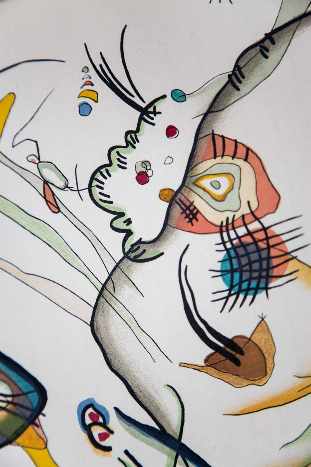 稀少 ワシリー・カンディンスキー KLEE リトグラフ ポスター