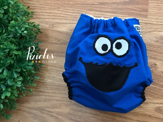 cookie monster diaper bag