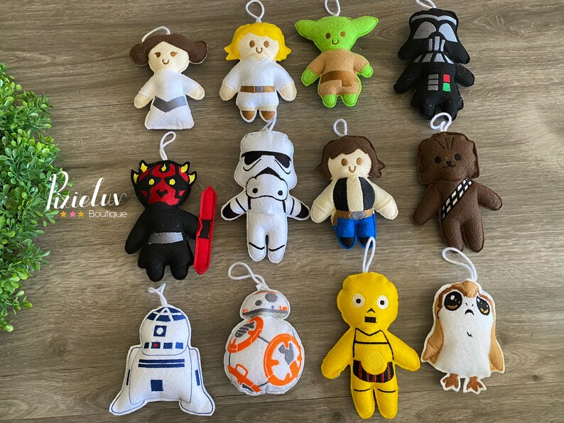 Star Wars Felt Crib Mobile Christmas OrnamentsPrincess Etsy