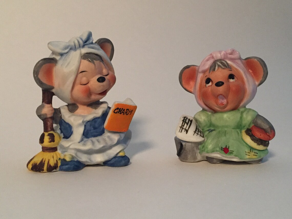 Adorable Ceramic Mice Etsy