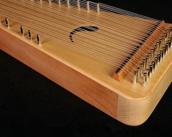 James Jones 2 1/2 Octave Alto Bowed Psaltery, 3/4" pin spacing, C6-G3  (all solid wood) w/soft case #6