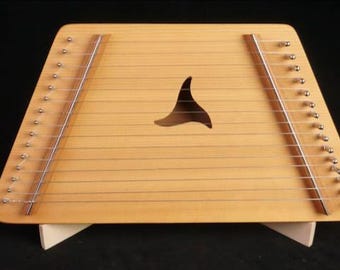 Display Stand for Lap Harp or Zither