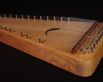 James Jones Classic 2 1/2 Octave Alto Bowed Psaltery, 1" pin spacing, C4-G6 (all solid wood) w/soft case #12