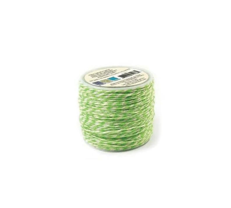 BAKER/'S TWINE We R Memory Keepers 50 Yards 45 Meters Green Brand New