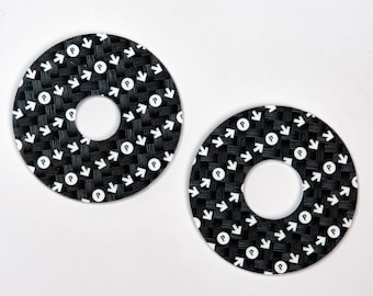 Cubierta antipolvo para joystick Sanwa/Arcade1Up - Street Fighter - Hadouken - Movimiento de bola de fuego