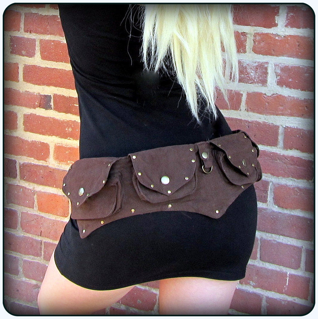 Amazon.com | MBVHVVJC Steampunk Waist Bag Feminine Punk