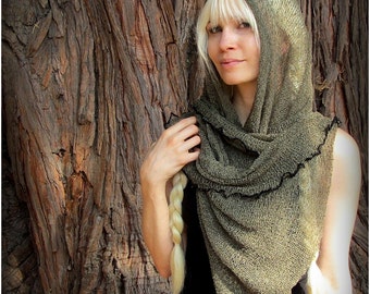 絶対的な信頼 Cowl Hood Festival ~ Wear Playa Man Burning Apocalyptic Post Clothing