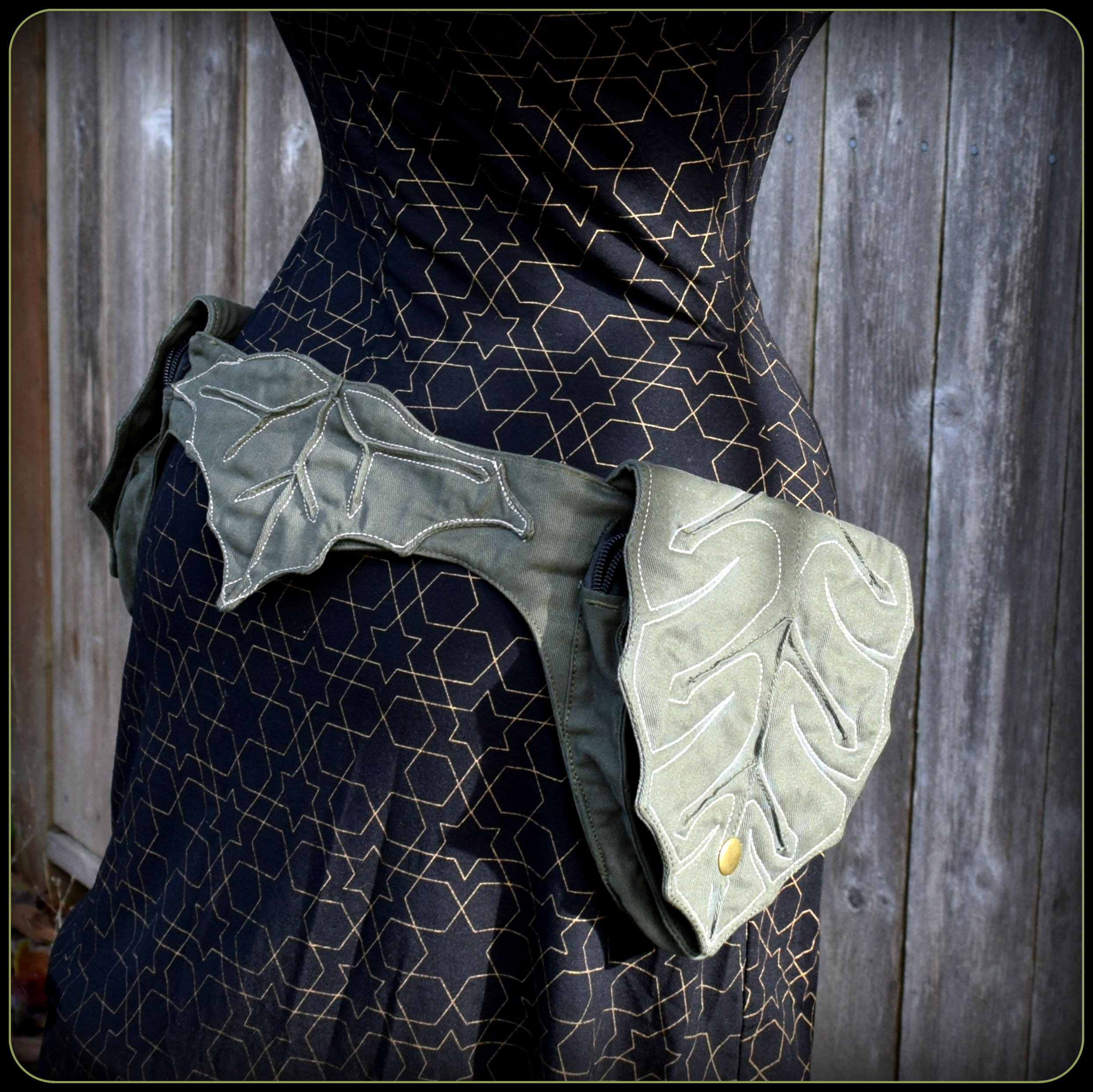 【SPERONE】Line Belt Bag Utility Belt Bag, Hip Belt Pouch, Ren Faire Pocket Belt