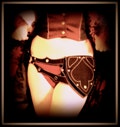 Utility Belt ~ Burning Man Steampunk Brown or Black Vegan Canvas Fabric Pocket Belt Burning Man ~ adjustable small to xl ~ Lola Belt Hip Bag