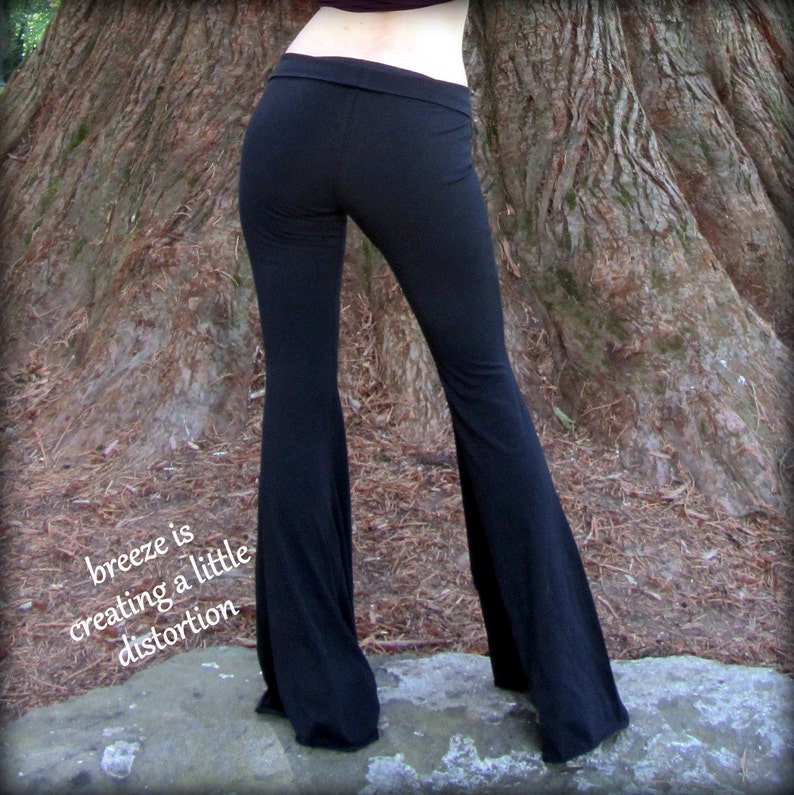 Bell Bottom Flared Pants Hula Hooping Belly Dance Pants Yoga - Etsy