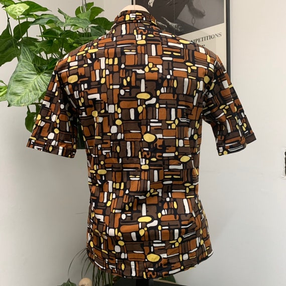 1970's Button Up Polyester Shirt | Eminence, Made… - image 9