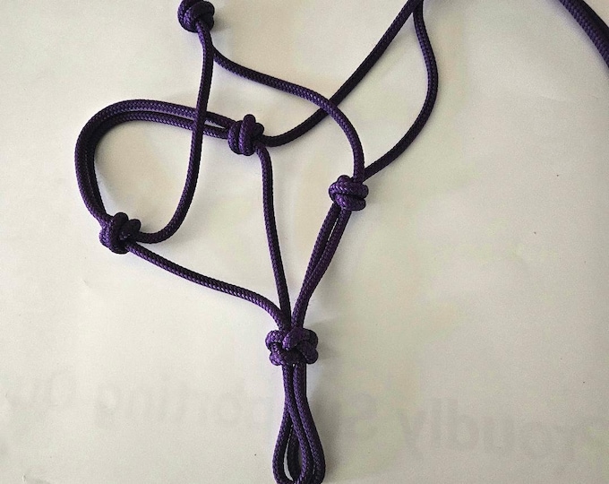 Horse Tack - 8 1/2’ Parelli Yacht Rope Western Loop Training Trail Reins