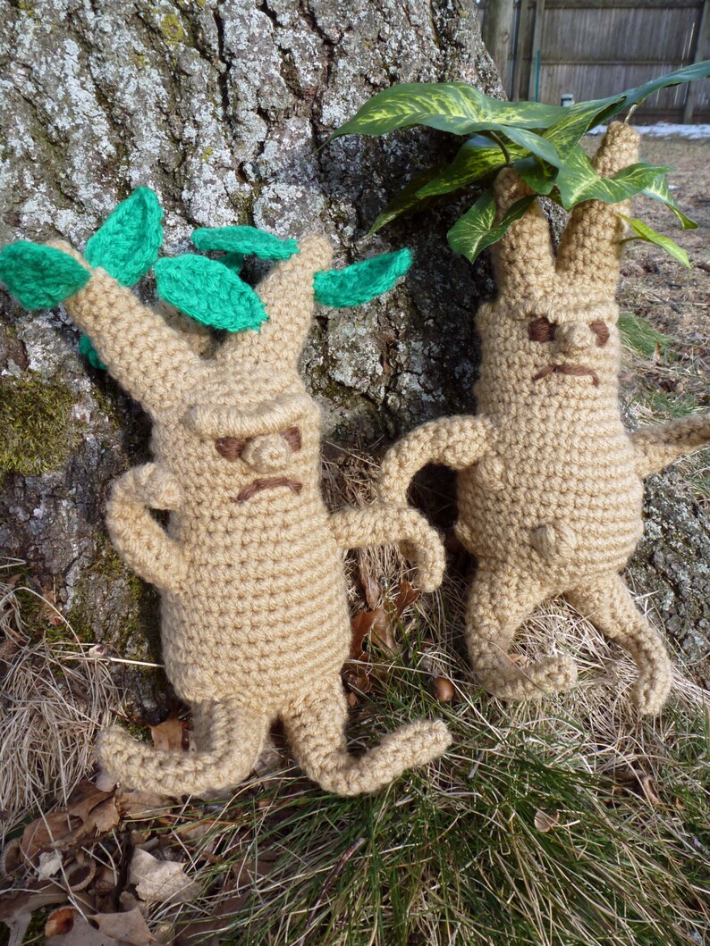 Crochet Pattern: Mandrake and Mini-Mandrake Amigurumi PDF ...