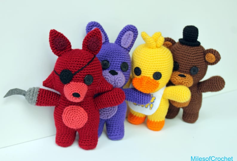 Crochet Pattern: Five Nights Amigurumi Pattern PDF Instant Download image 2