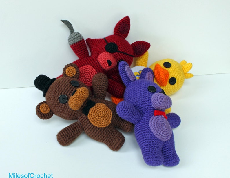 Crochet Pattern: Five Nights Amigurumi Pattern PDF Instant Download image 5