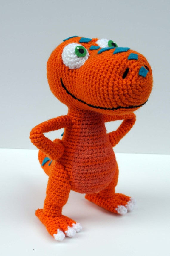  Buddy the T-Rex from the Dinosaur Train Crochet Pattern