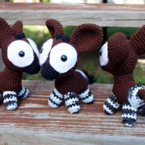 Crochet Pattern: Small Okapi Amigurumi PDF Instant Download - Etsy